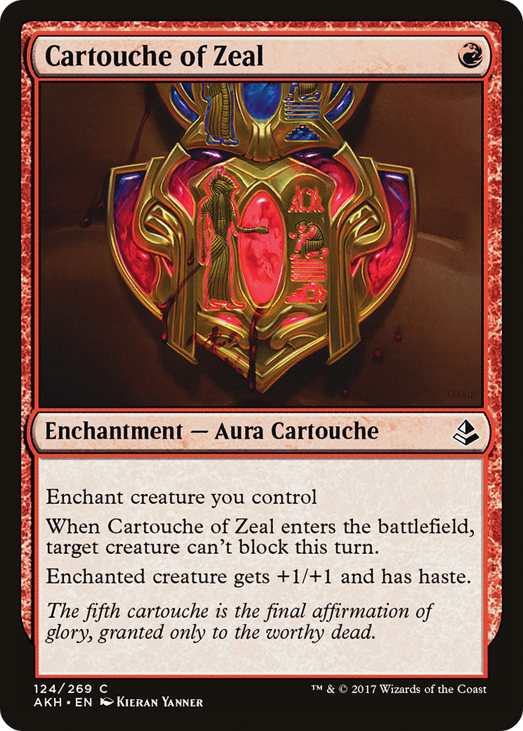 Cartouche of Zeal [AKH-124]