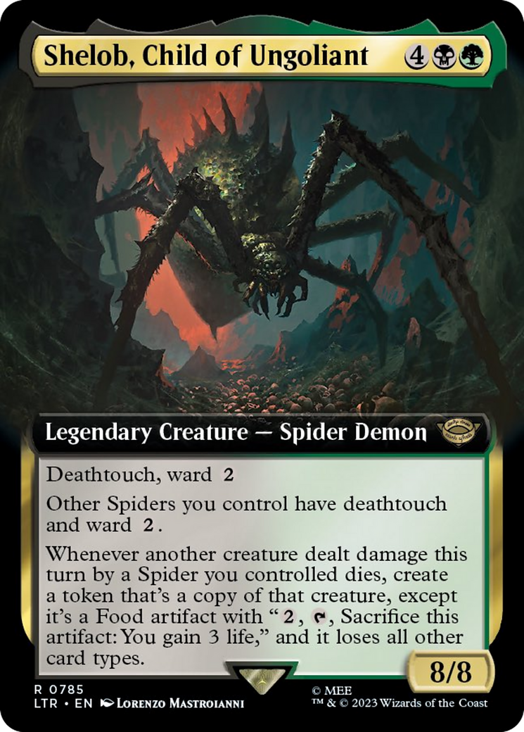 Shelob, Child of Ungoliant - Extended Art - Surge Foil [LTR-785]