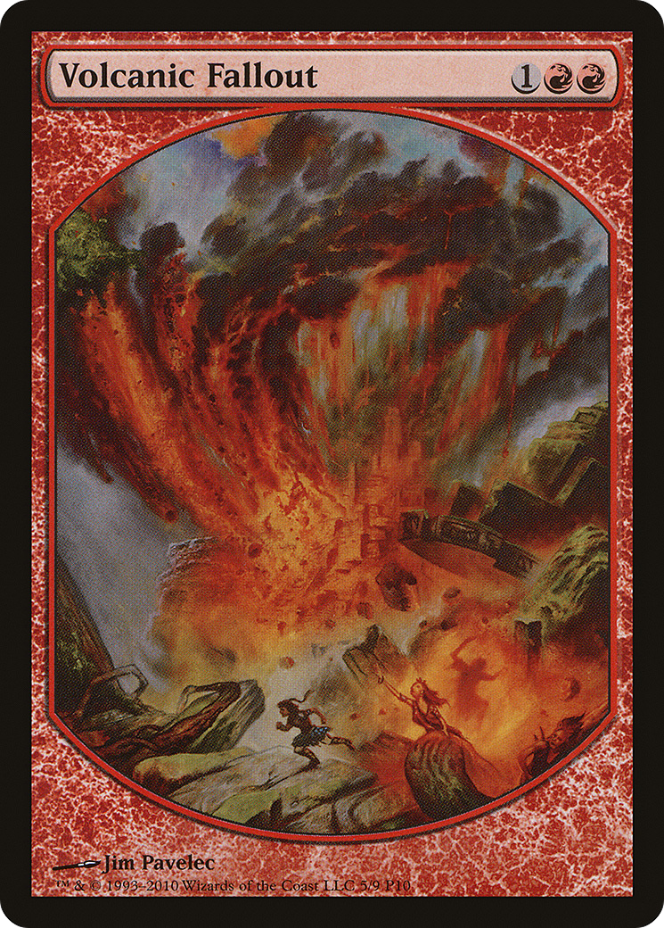 Volcanic Fallout - Full Art - Promo [P10-5]