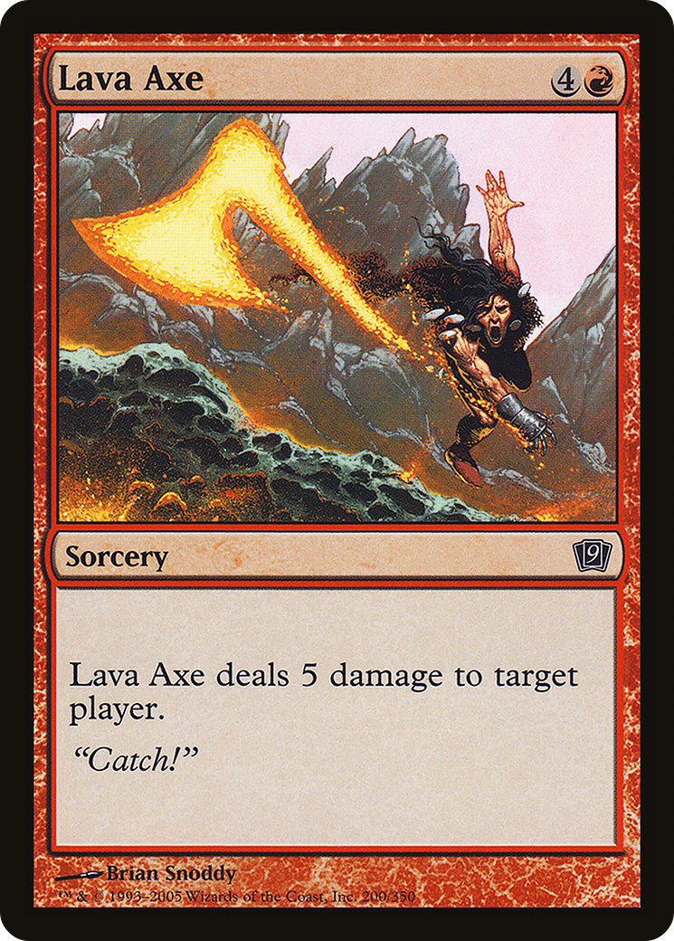 Lava Axe [9ED-200★]