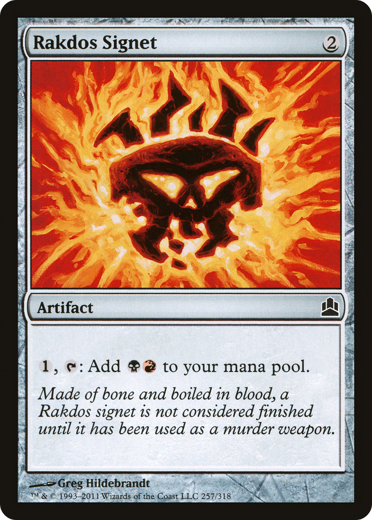 Rakdos Signet [CMD-257]