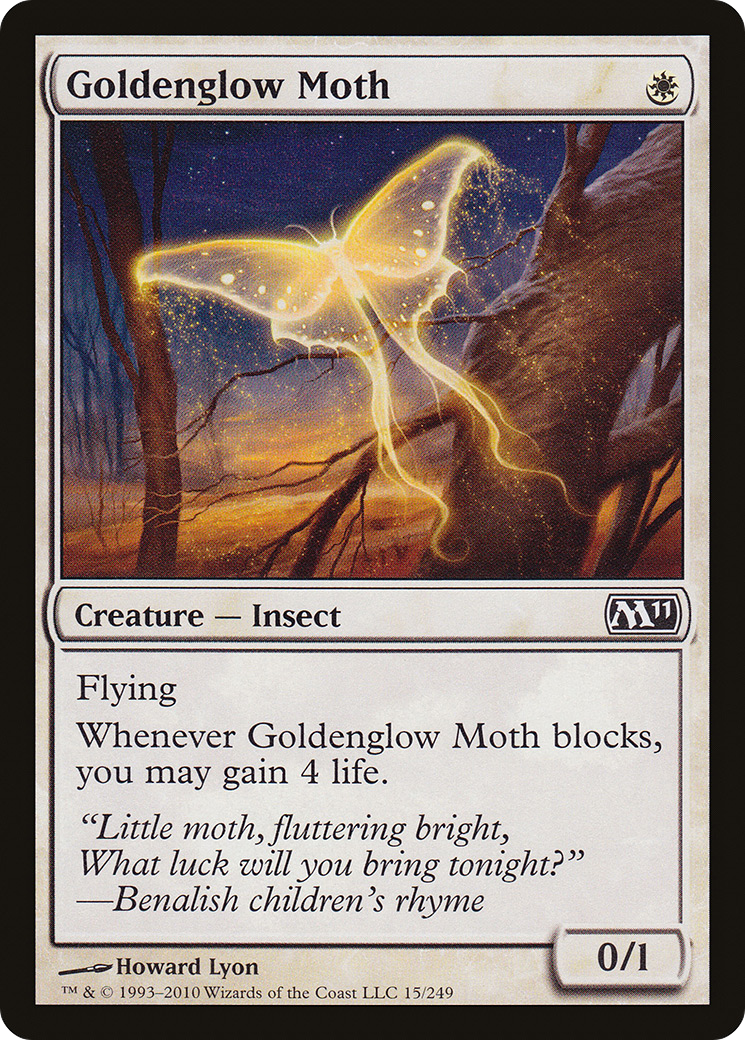 Goldenglow Moth [M11-15]