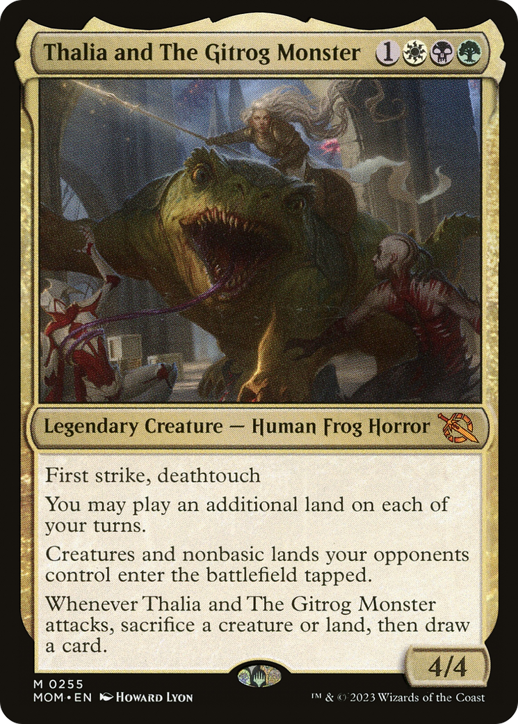 Thalia and The Gitrog Monster [MOM-255]