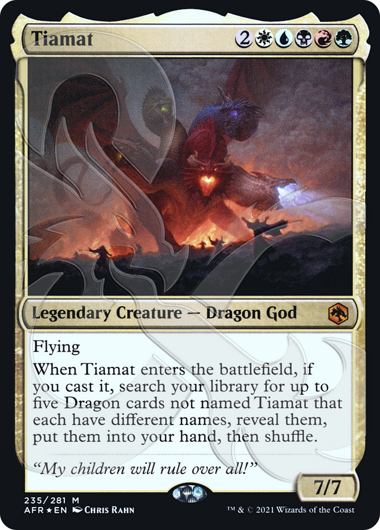 Tiamat - Promo [PAFR-235a]