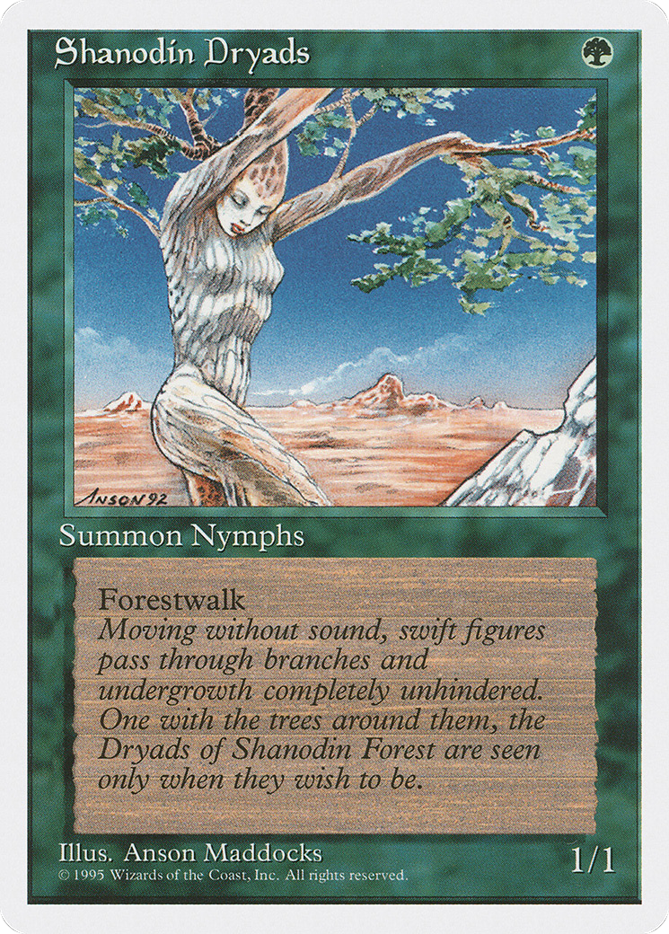 Shanodin Dryads [4ED-271]