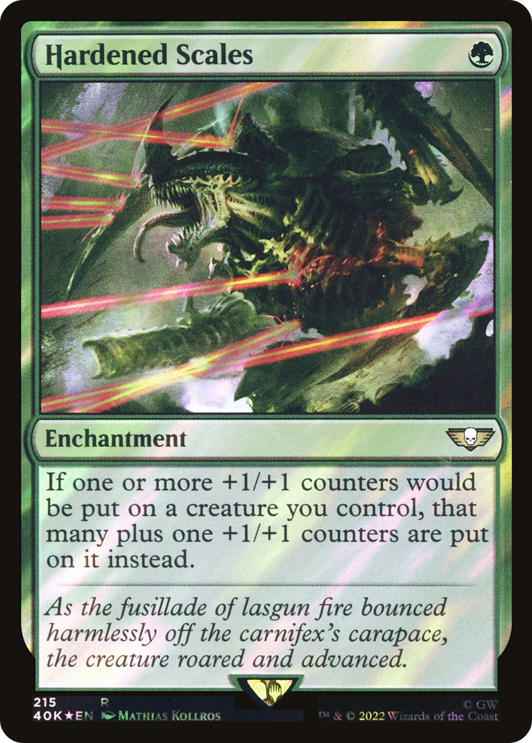 Hardened Scales - Surge Foil [40K-215★]