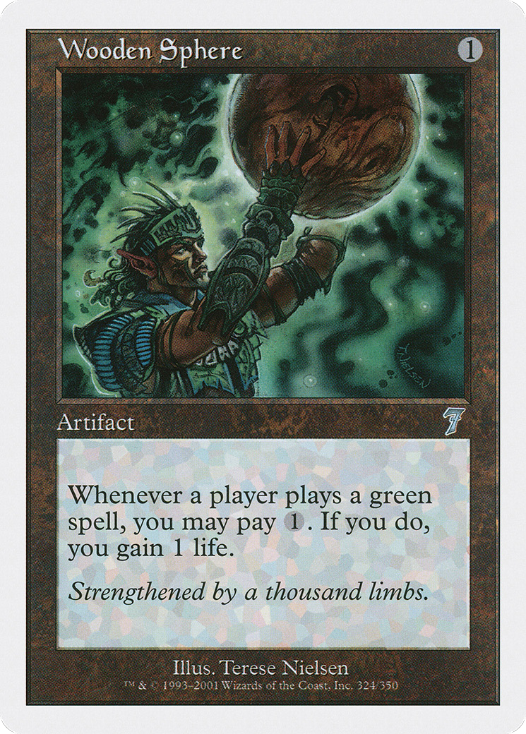Wooden Sphere [7ED-324]