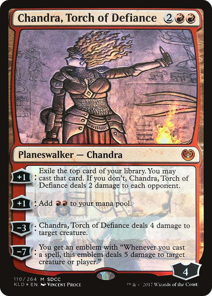 Chandra, Torch of Defiance - Promo [PS17-110]