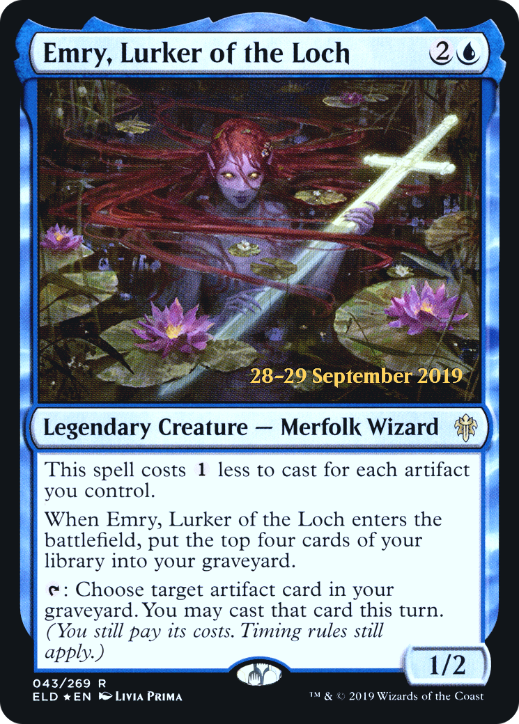 Emry, Lurker of the Loch - Prerelease Promo [PELD-43s]