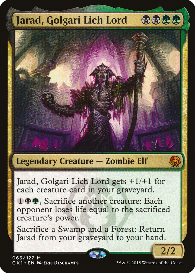 Jarad, Golgari Lich Lord [GK1-65]