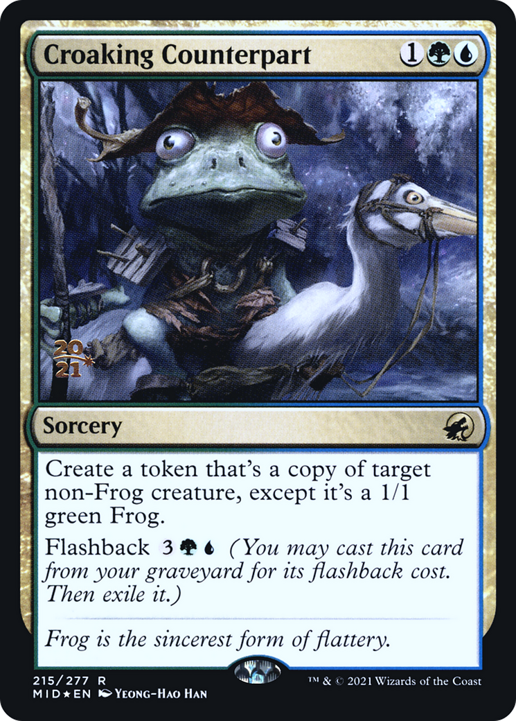 Croaking Counterpart - Prerelease Promo [PMID-215s]