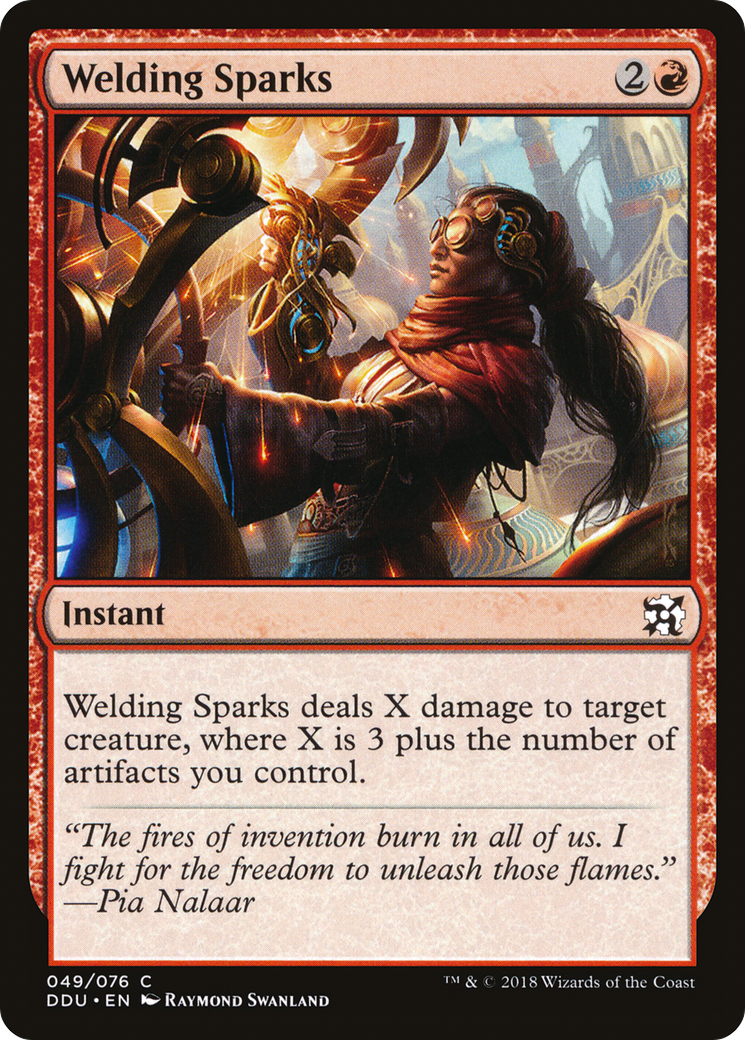Welding Sparks [DDU-49]