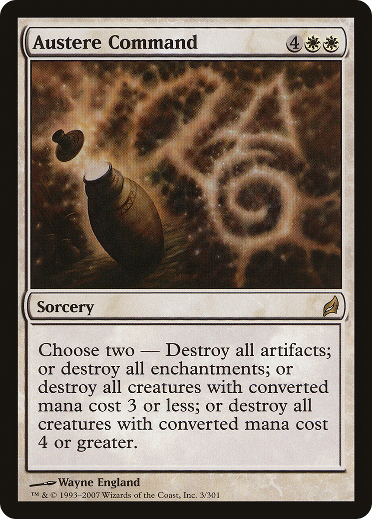Austere Command [LRW-3]