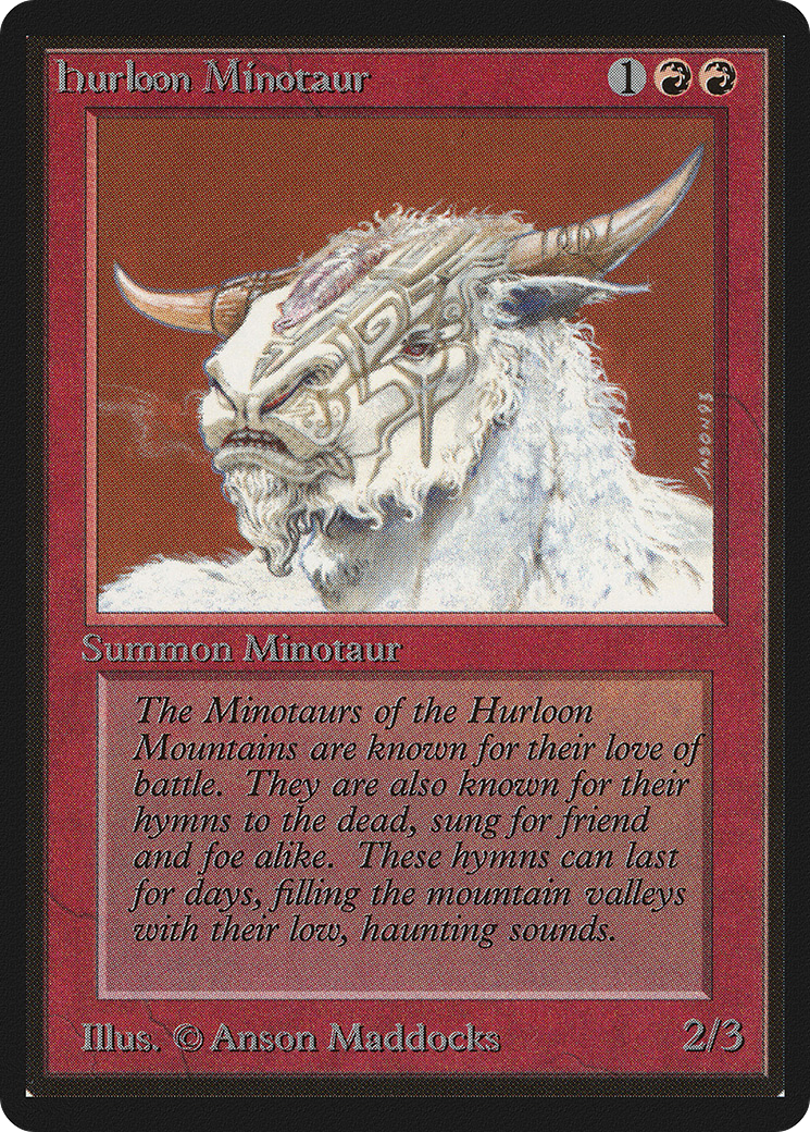 Hurloon Minotaur [LEB-159]
