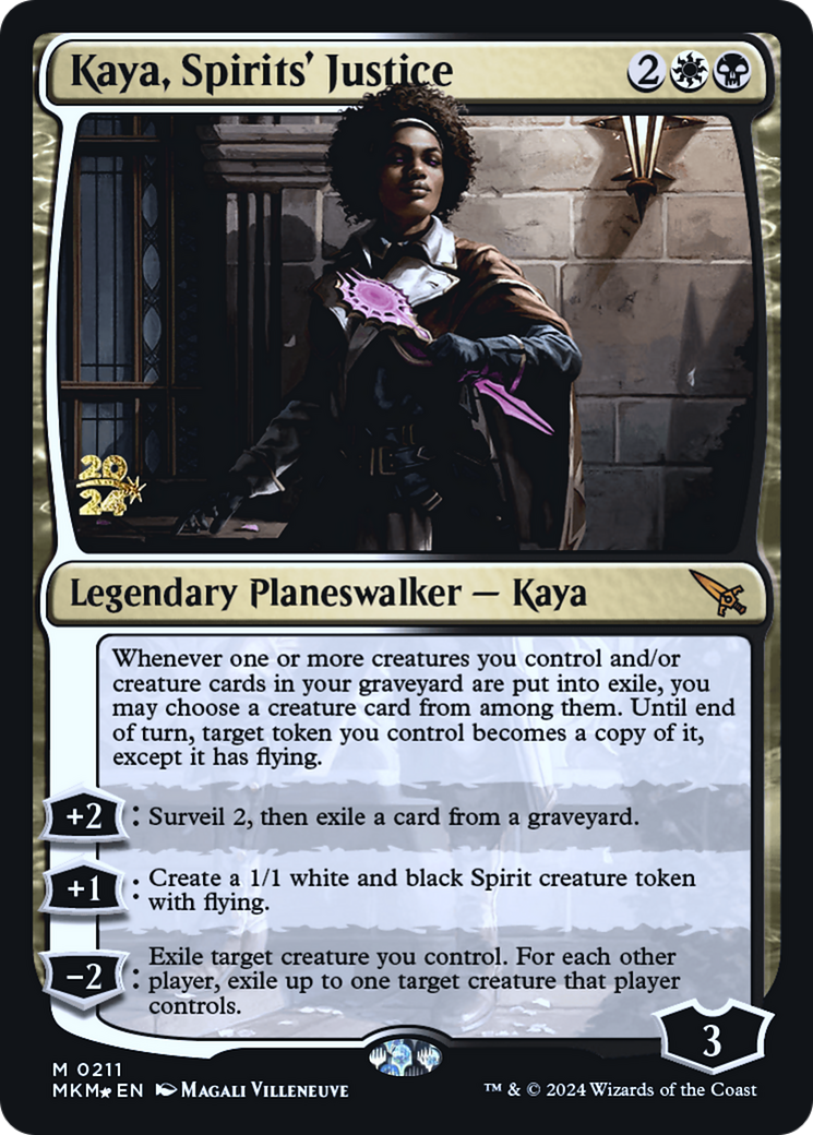 Kaya, Spirits' Justice - Prerelease Promo [PMKM-211s]