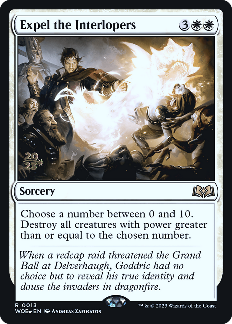 Expel the Interlopers - Prerelease Promo [PWOE-13s]