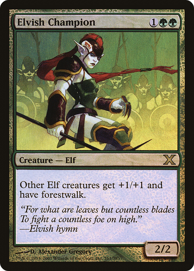 Elvish Champion [10E-261★]