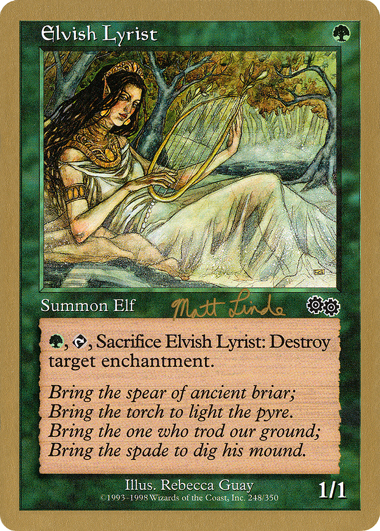 Elvish Lyrist [WC99-ml248]