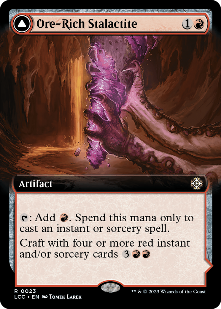 Ore-Rich Stalactite // Cosmium Catalyst - Extended Art [LCC-23]