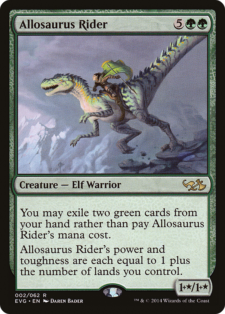 Allosaurus Rider [EVG-2]