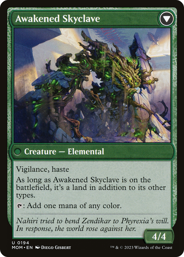 Invasion of Zendikar // Awakened Skyclave [MOM-194]