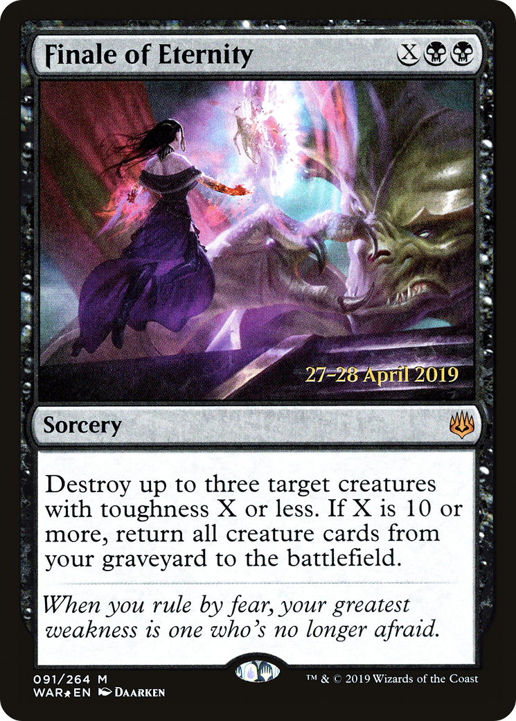 Finale of Eternity - Prerelease Promo [PWAR-91s]