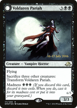 Voldaren Pariah // Abolisher of Bloodlines - Prerelease Promo [PEMN-111s]