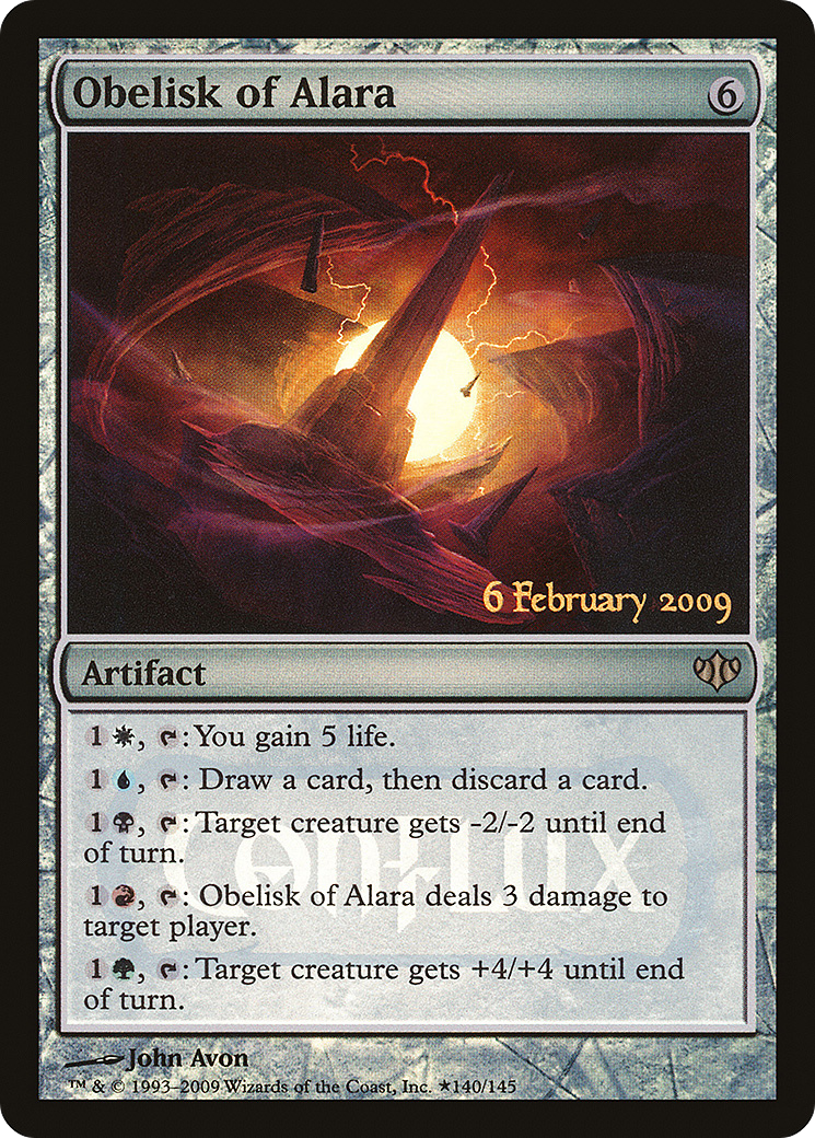 Obelisk of Alara - Release Promo [PCON-140★]