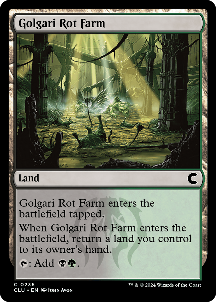 Golgari Rot Farm [CLU-236]