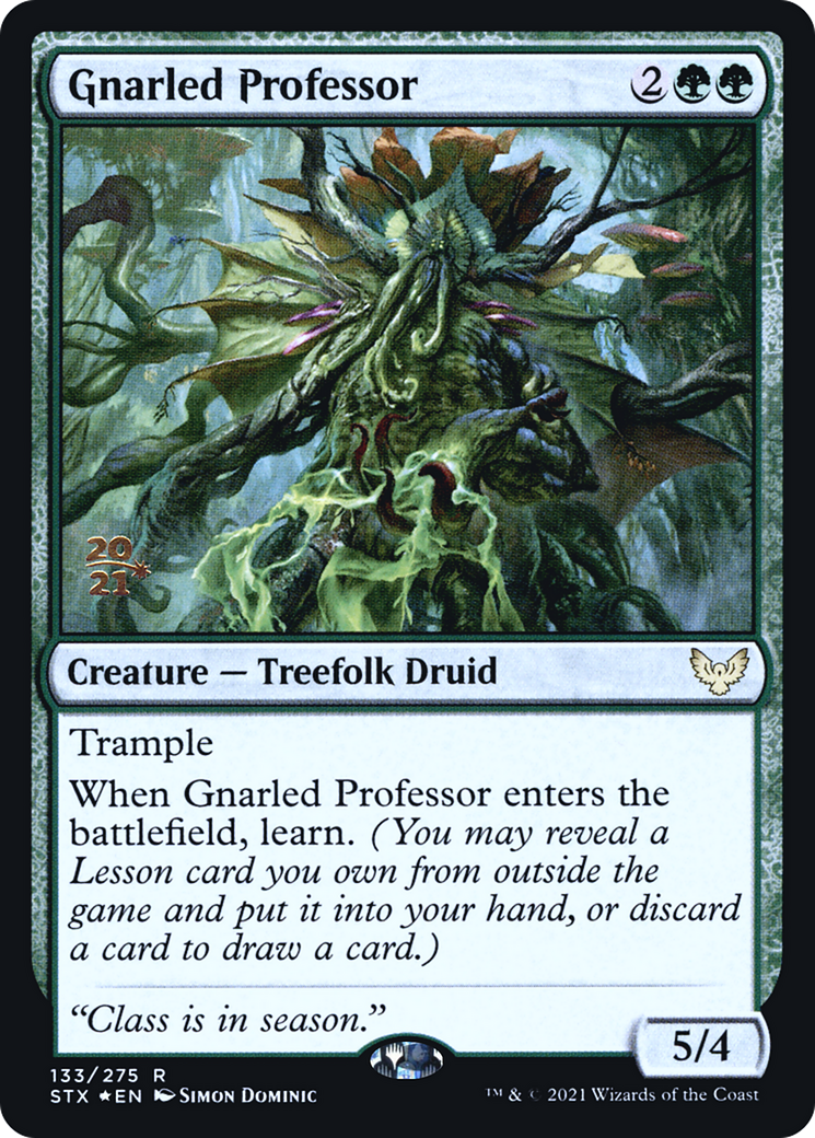 Gnarled Professor - Prerelease Promo [PSTX-133s]