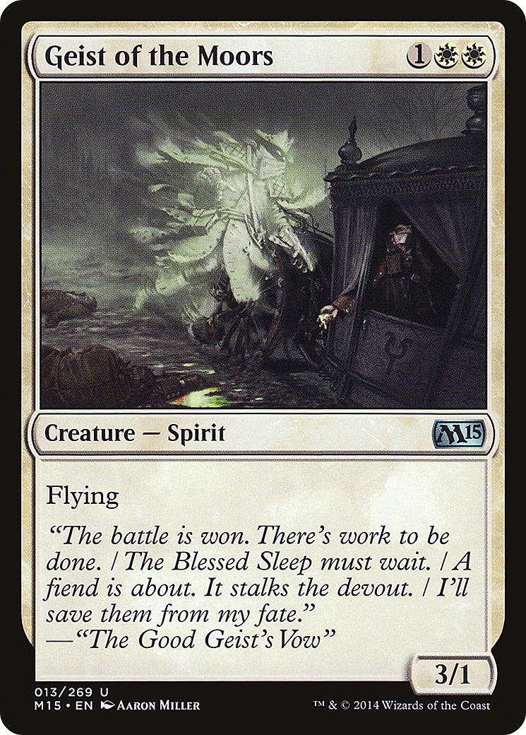 Geist of the Moors [M15-13]