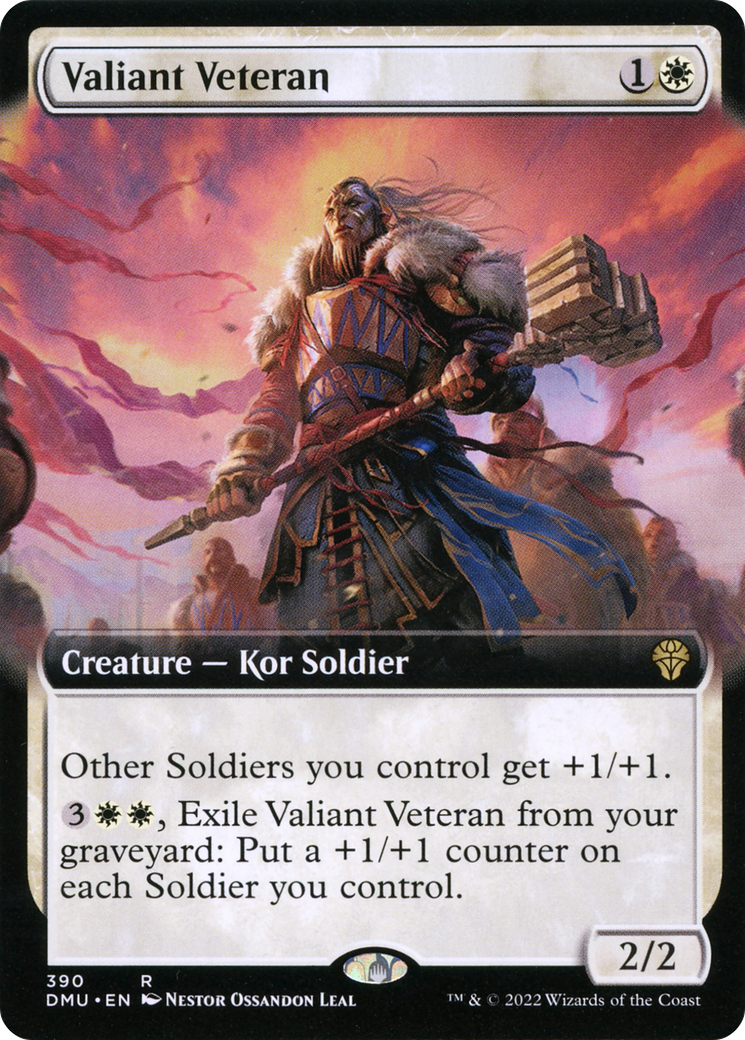 Valiant Veteran - Extended Art [DMU-390]