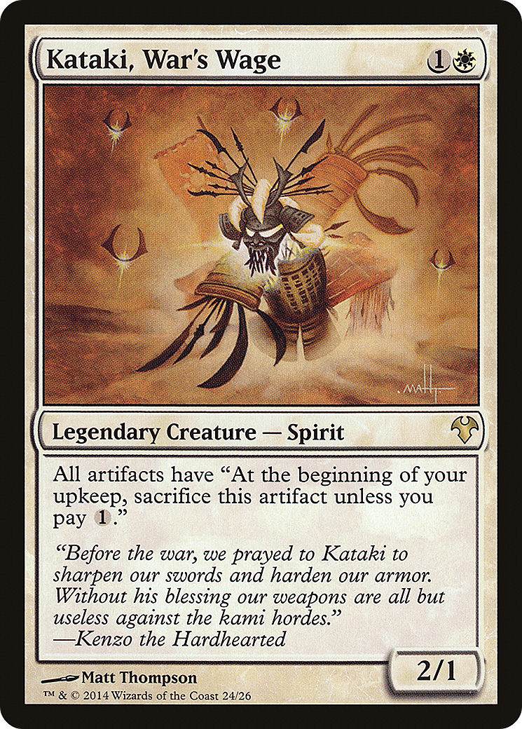 Kataki, War's Wage [MD1-24]