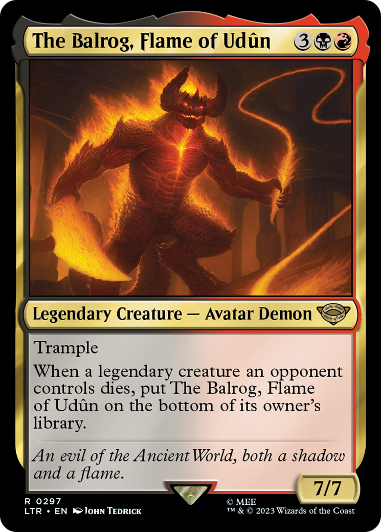 The Balrog, Flame of Udûn [LTR-297]