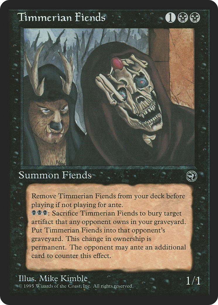 Timmerian Fiends [HML-58]