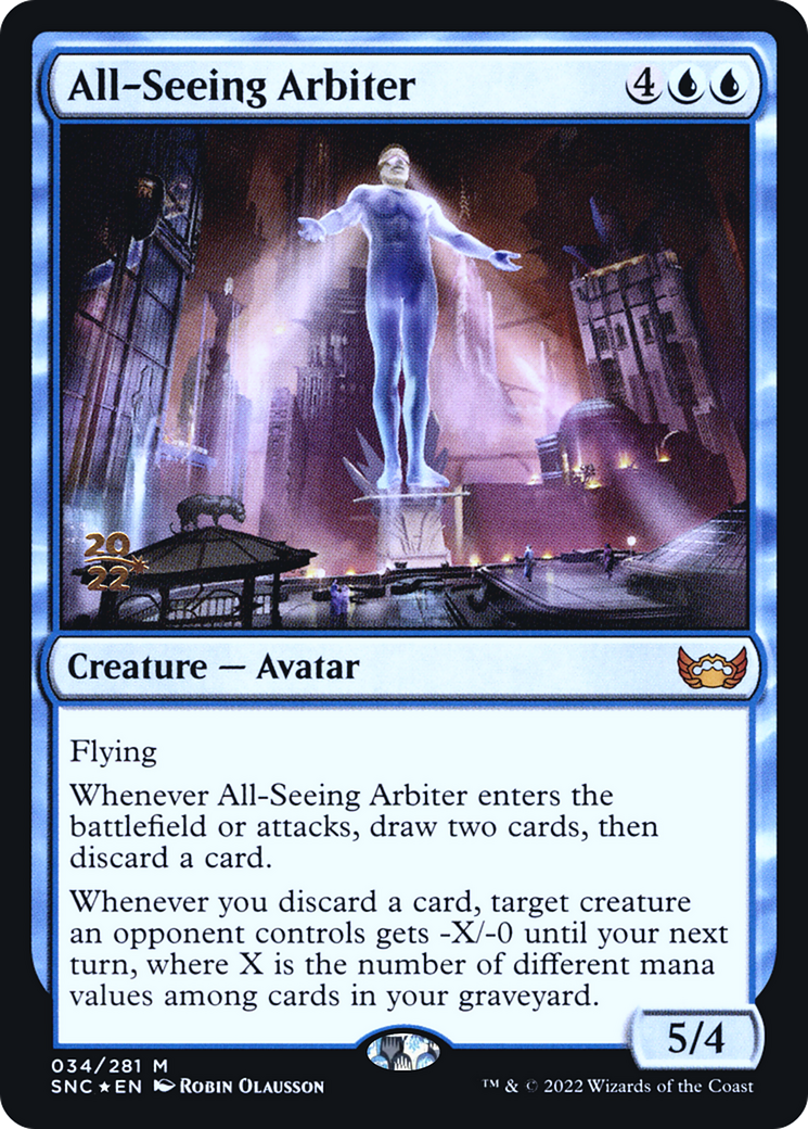 All-Seeing Arbiter - Prerelease Promo [PSNC-34s]