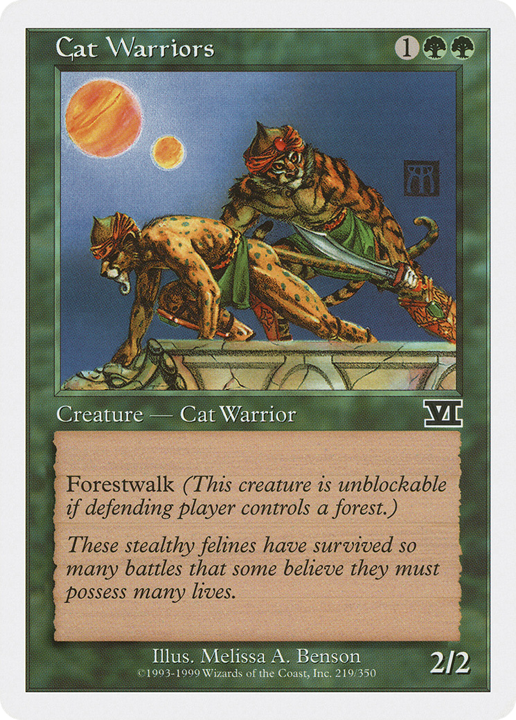 Cat Warriors [6ED-219]