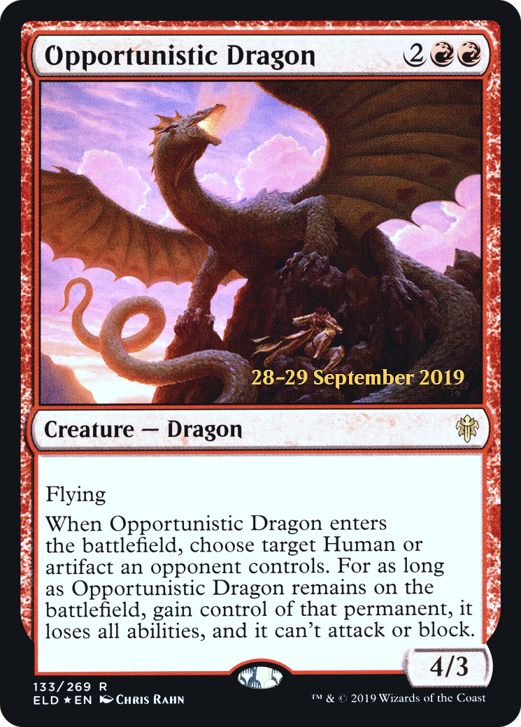 Opportunistic Dragon - Prerelease Promo [PELD-133s]