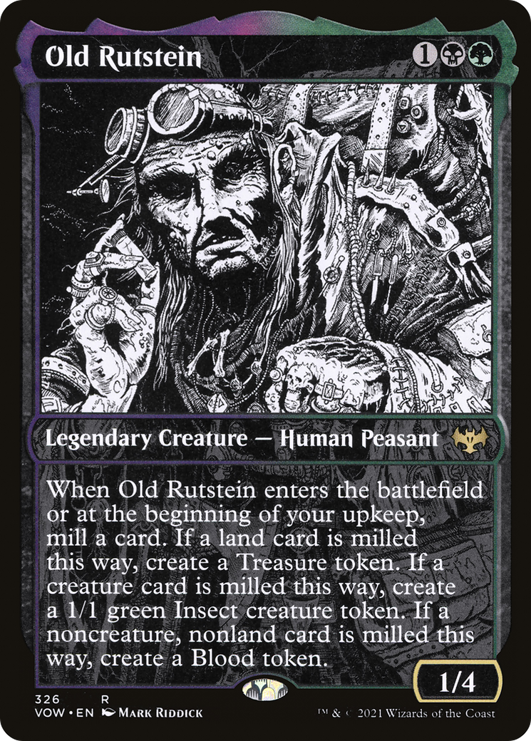 Old Rutstein - Showcase - Full Art [VOW-326]