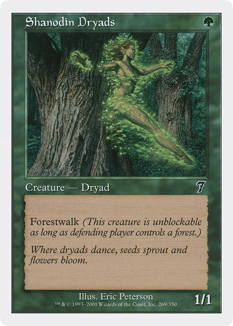 Shanodin Dryads [7ED-269]
