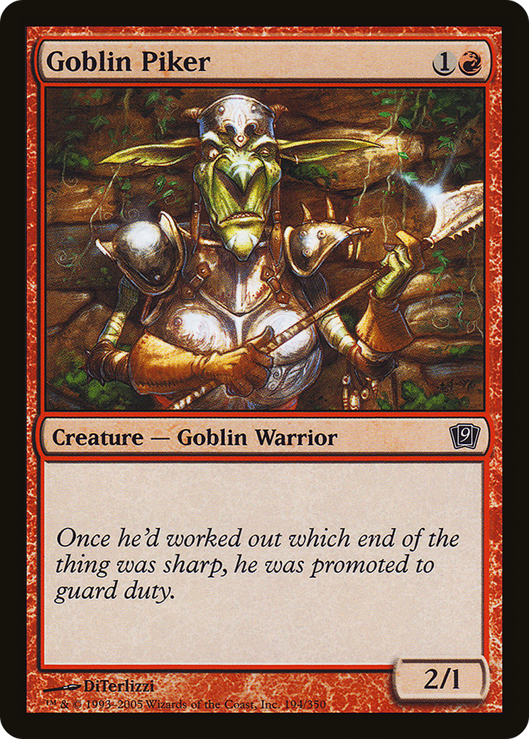Goblin Piker [9ED-194★]
