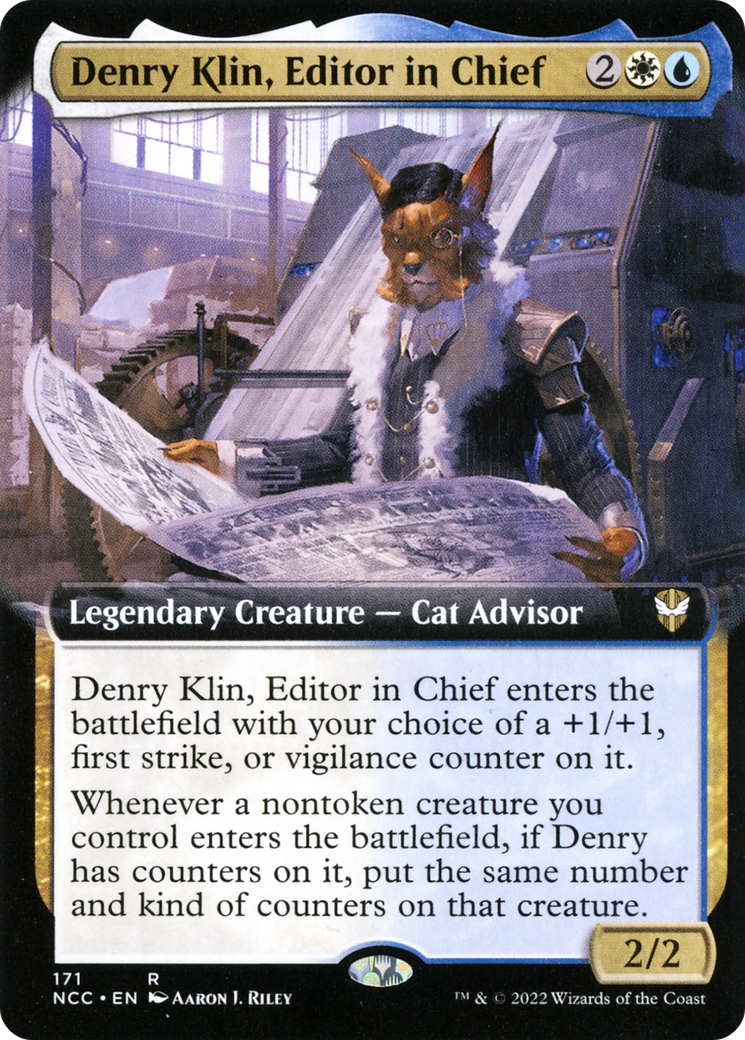 Denry Klin, Editor in Chief - Extended Art [NCC-171]
