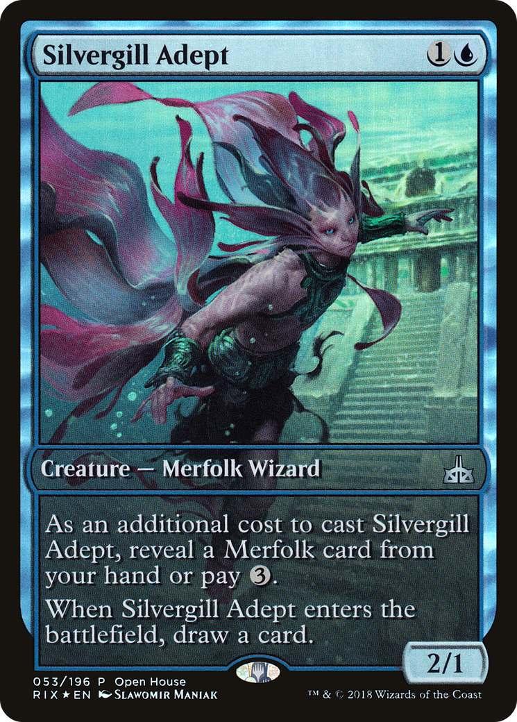 Silvergill Adept - Full Art - Promo [PRIX-53]