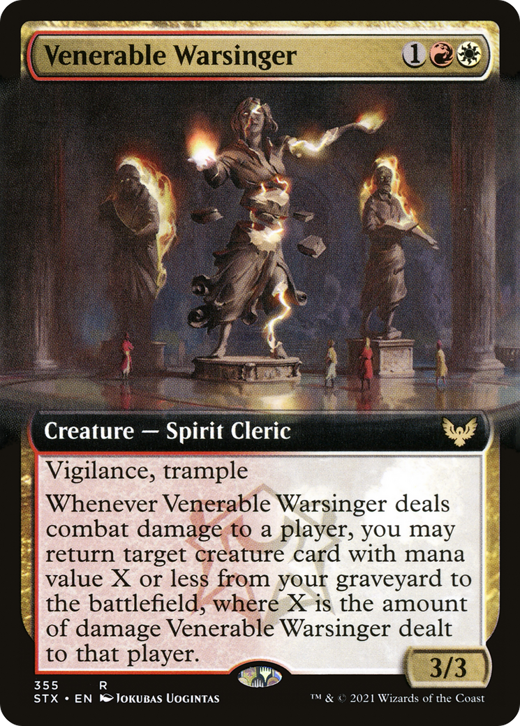 Venerable Warsinger - Extended Art [STX-355]