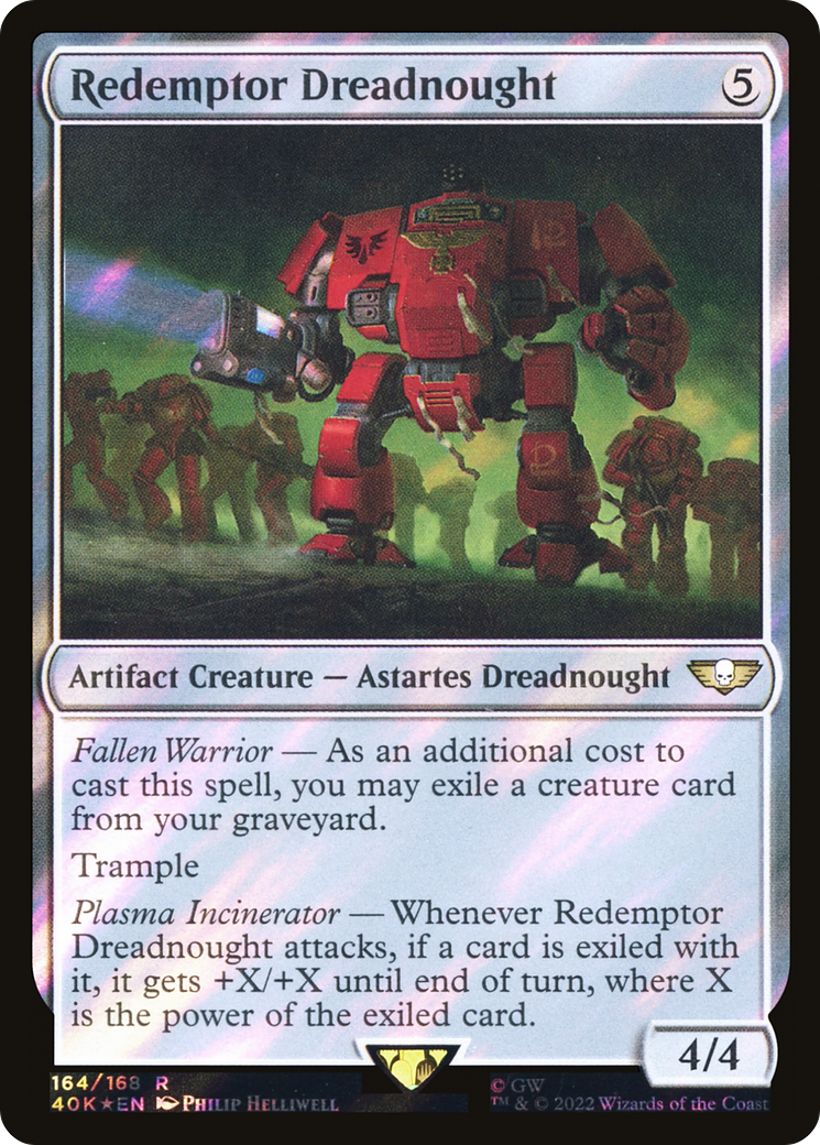 Redemptor Dreadnought - Surge Foil [40K-164★]