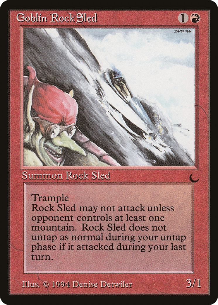 Goblin Rock Sled [DRK-67]