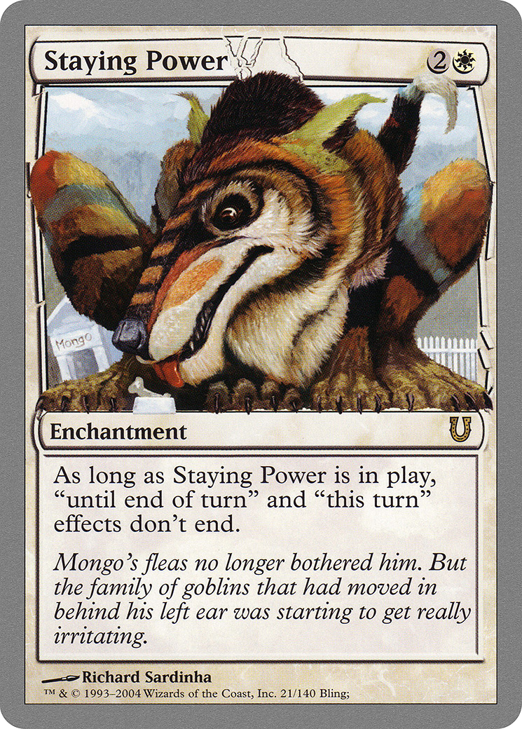 Staying Power [UNH-21]