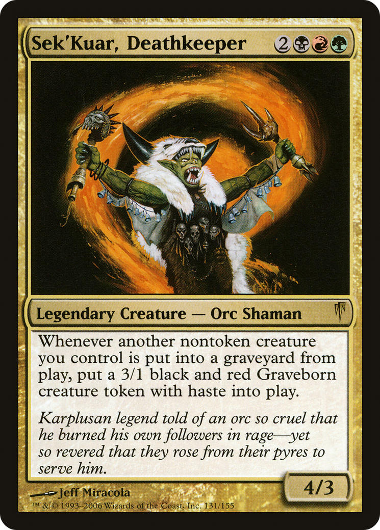 Sek'Kuar, Deathkeeper [CSP-131]