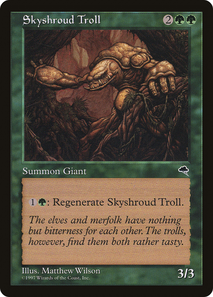 Skyshroud Troll [TMP-257]