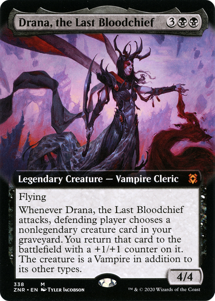 Drana, the Last Bloodchief - Extended Art [ZNR-338]